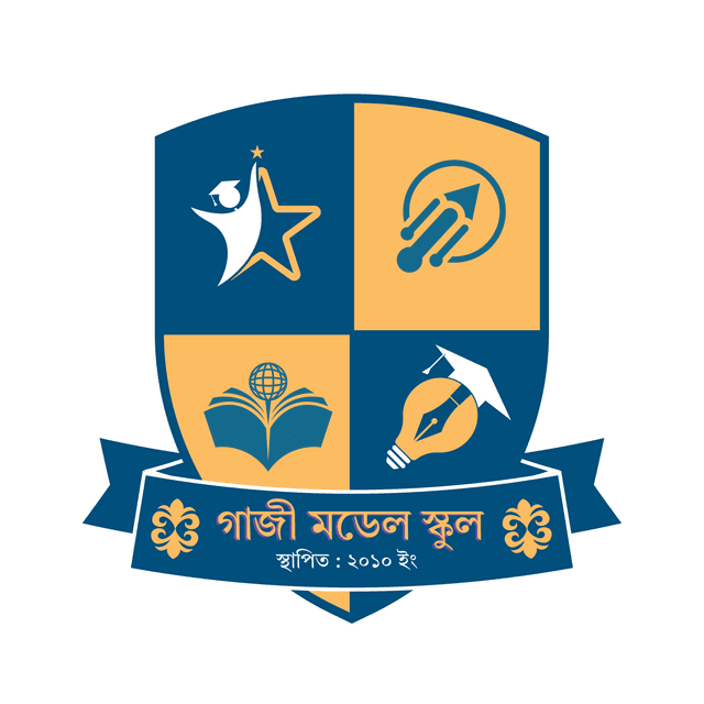 গাজী মডেল স্কুল লোগো
